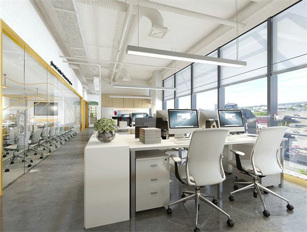 分享四个新媒体传媒公司办公室装修设计案例